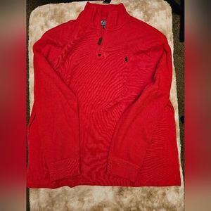 Polo Ralph Lauren XXL Red Sweater